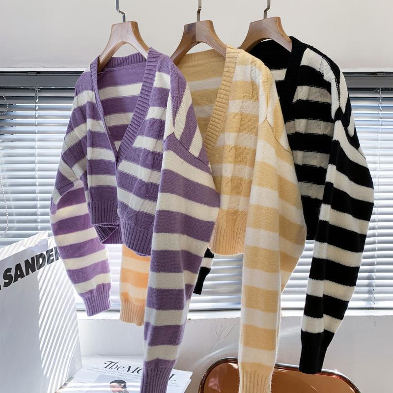 Her Goods Store AB567 Korean Outer/Outerwear/Cardigan/Kardigan/Luaran Rajut