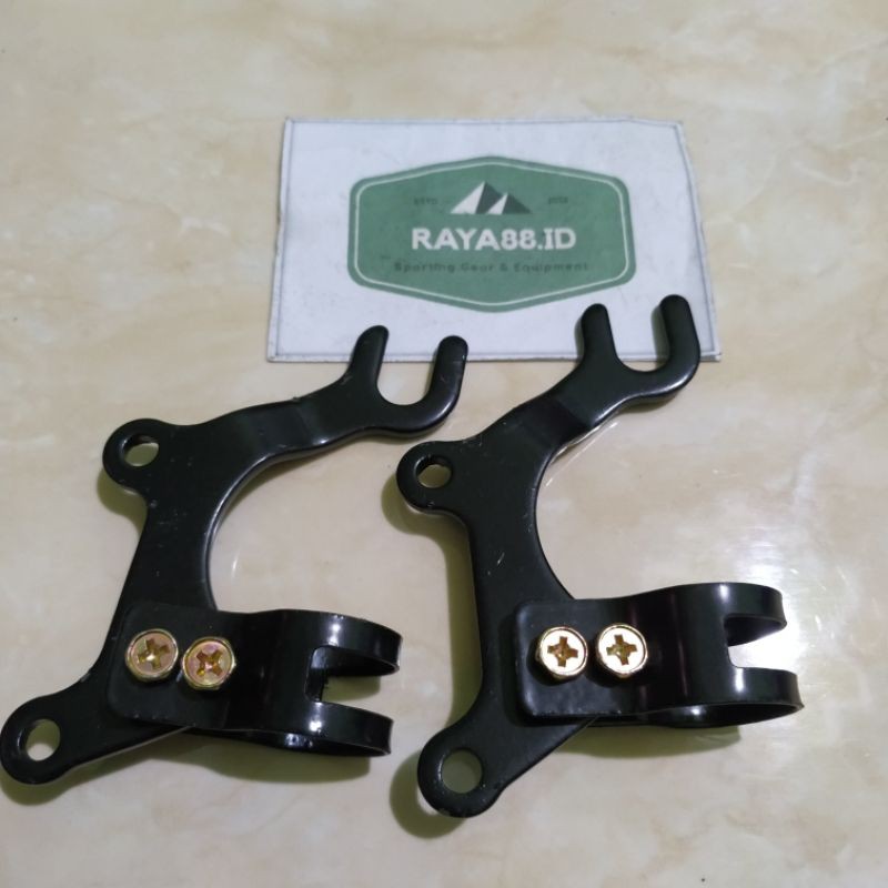 RAYA88 PANGKON ADAPTER ADAPTOR Dudukan penjepit Kaliper Cakram TANPA LAS FRAME MINION MINITREK MINI