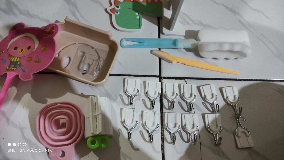 Spons Putih Pencuci Botol Dan Gelas (b68k)