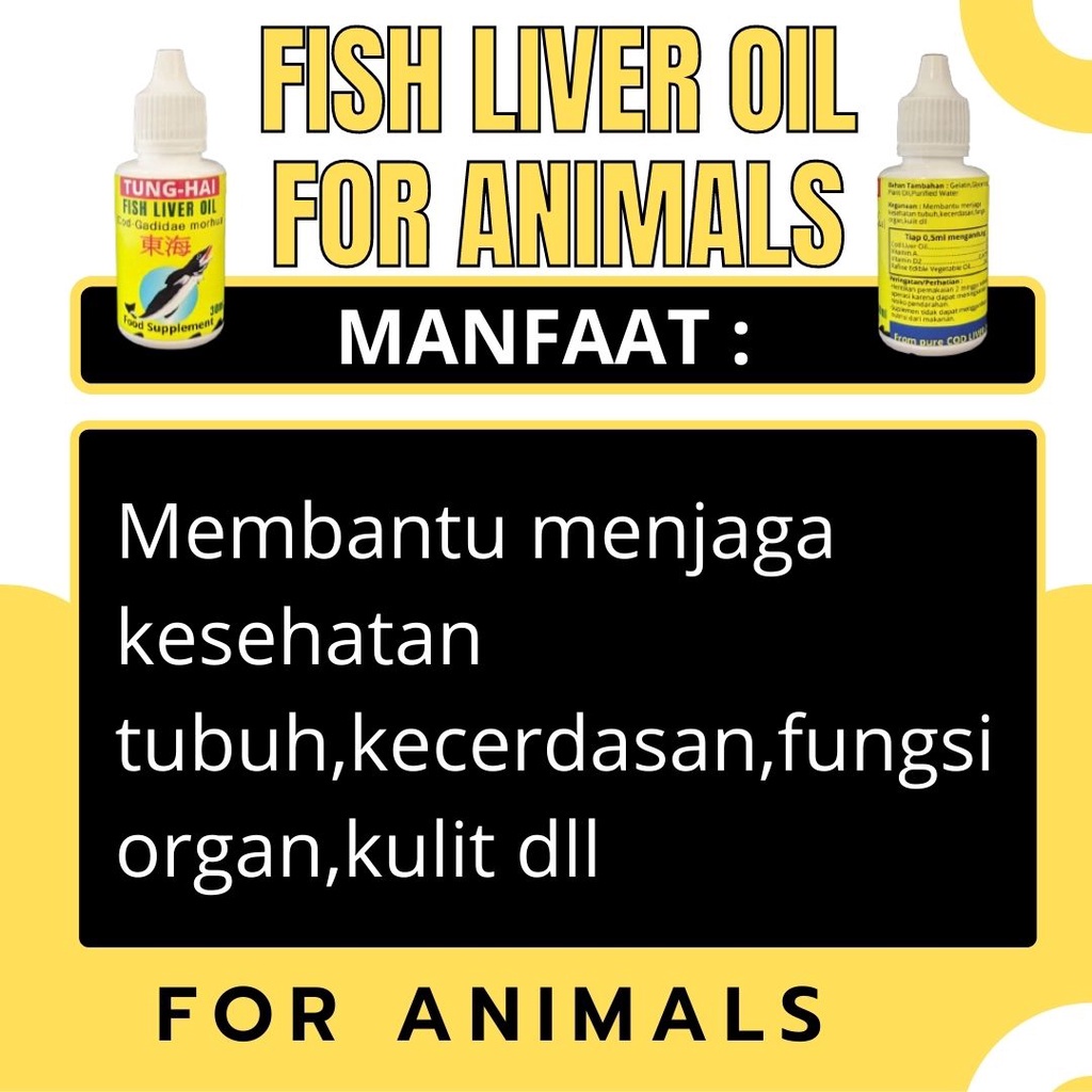 MINYAK IKAN SALMON / FISH liIVER OIL 30ml FEZONE