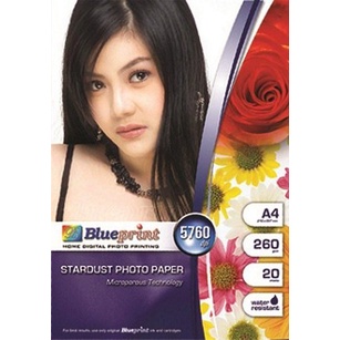 

Stardust BluePrint Kertas Foto Stardust A4 260gsm Photo Paper 5760dpi Original