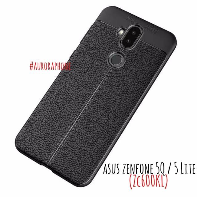 Asus Zenfone 5Q / 5 Lite ZC600KL Soft Case Autofocus Look Leather Casing