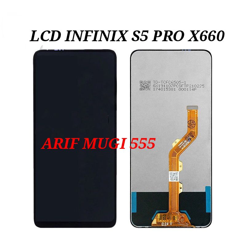 Lcd Infinix S5 Pro X660 Fullset Touchscreen Original