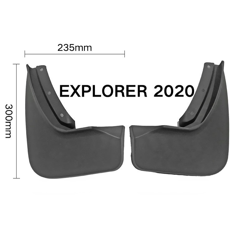 1 Set Mud Flap Pelindung Splash Untuk Fender Mobil Ford Explorer 2020 2021 2022