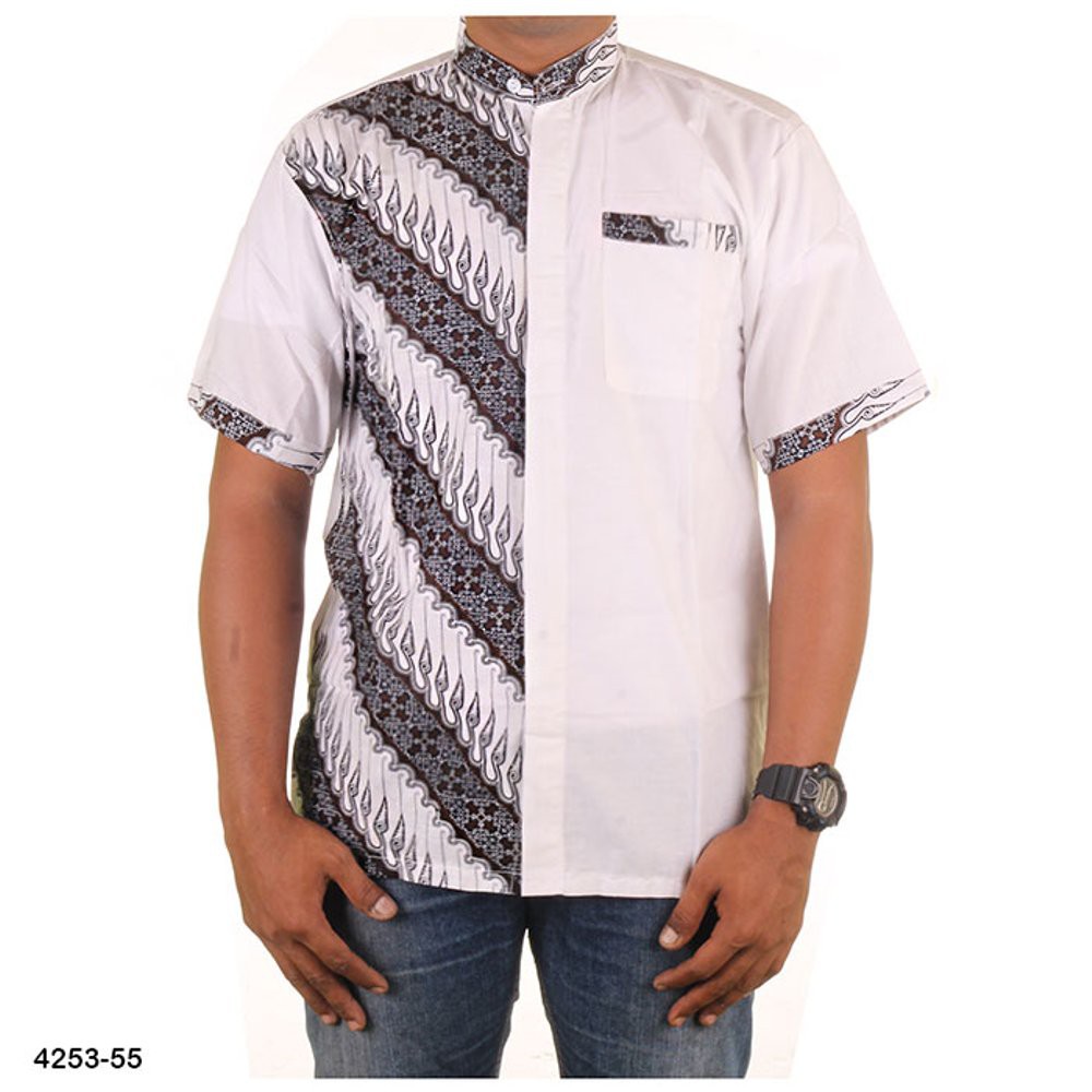 Koko batik Atta - Atasan muslim pria - Baju koko batik pria