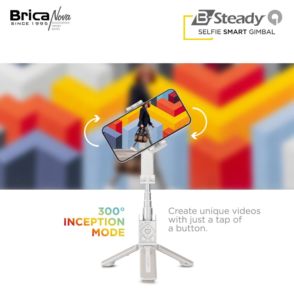 Brica BSteady Q - B-Steady Q - Selfie Smart Gimbal