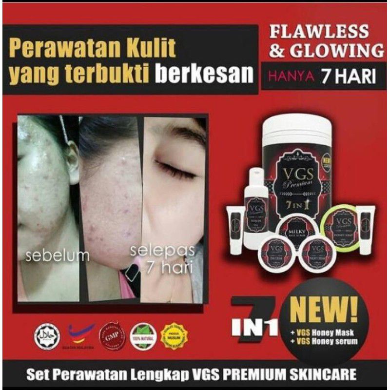 VGS 7IN1 / vgs preium 7in1 original / cream aman