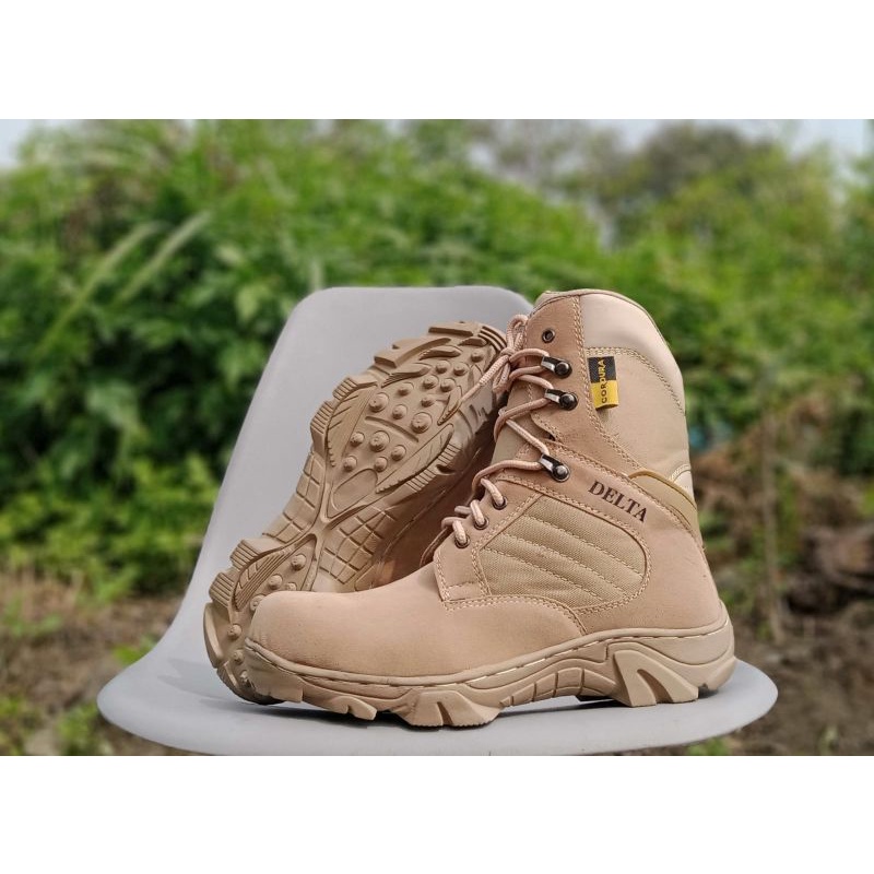 sepatu safety boots pdl cordura taktikal kerja lapangan 8inc