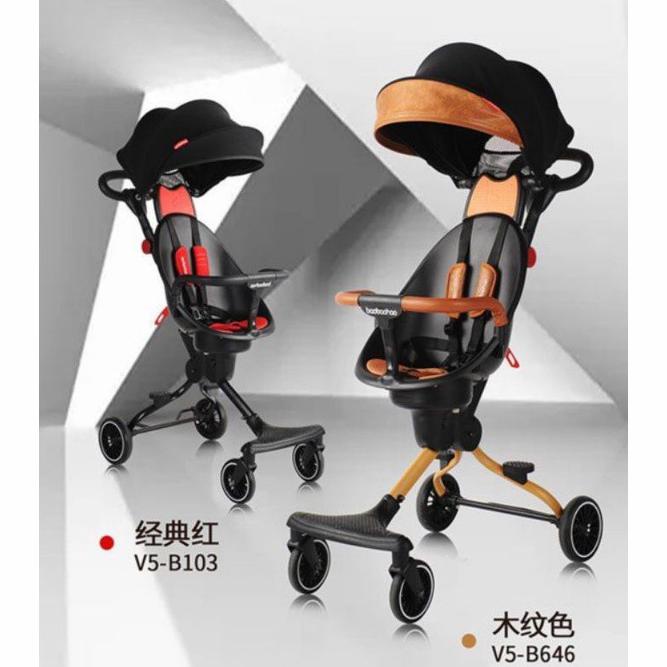 baobaohao V5 B v5-B deluxe stroller tricycle cabin size pesawat