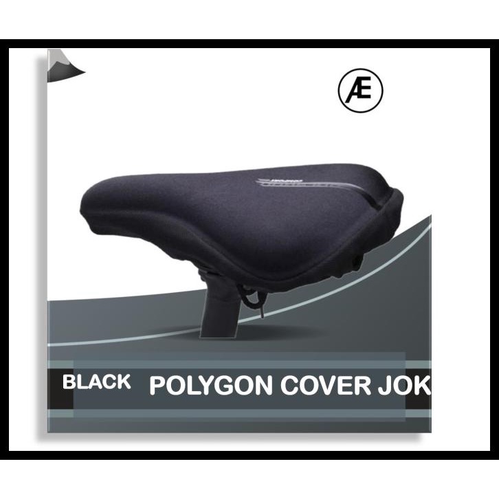 Polygon Cover Sadel Jok Sepeda Comfort Gel Empuk Original