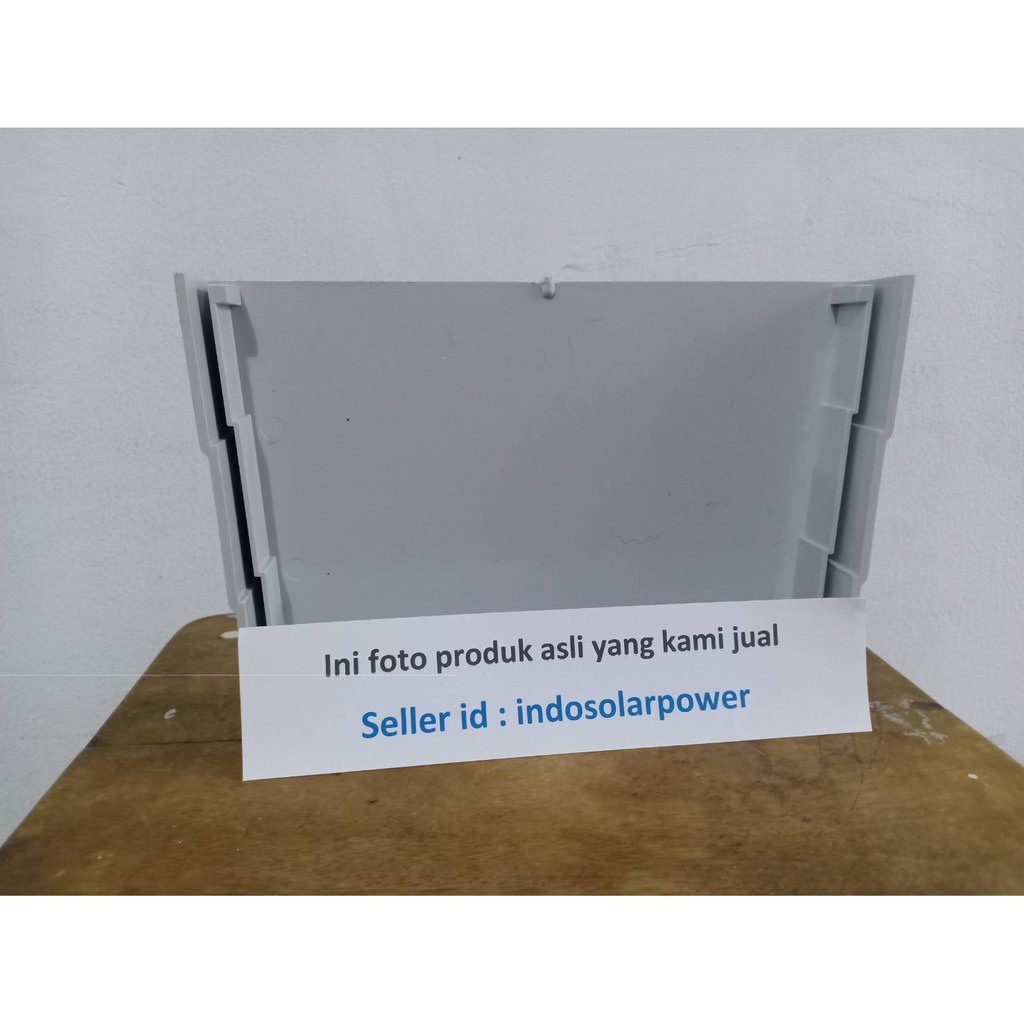 LANGGENG SG-140 Tutup talang air PVC kotak SG 140 4&quot; 4 inch dop cover talang air hujan untuk rumah