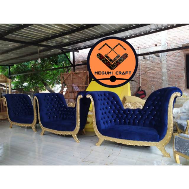 Kursi pengantin mewah furniture jepara
