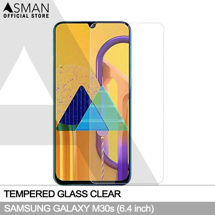 Tempered Glass Samsung Galaxy M30s (6.4&quot;) | Anti Gores Pelindung Layar Kaca - Bening