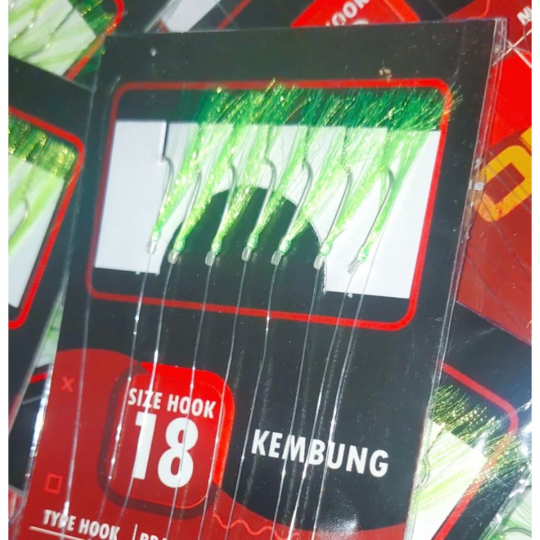 Umpan Sabiki✓ Umpan Bulu Kotrekan✓ Umpan Kotrekan✓ Umpan Assist hook✓Umpan Rawi✓ Umpan Sabiki ✓ Umpa