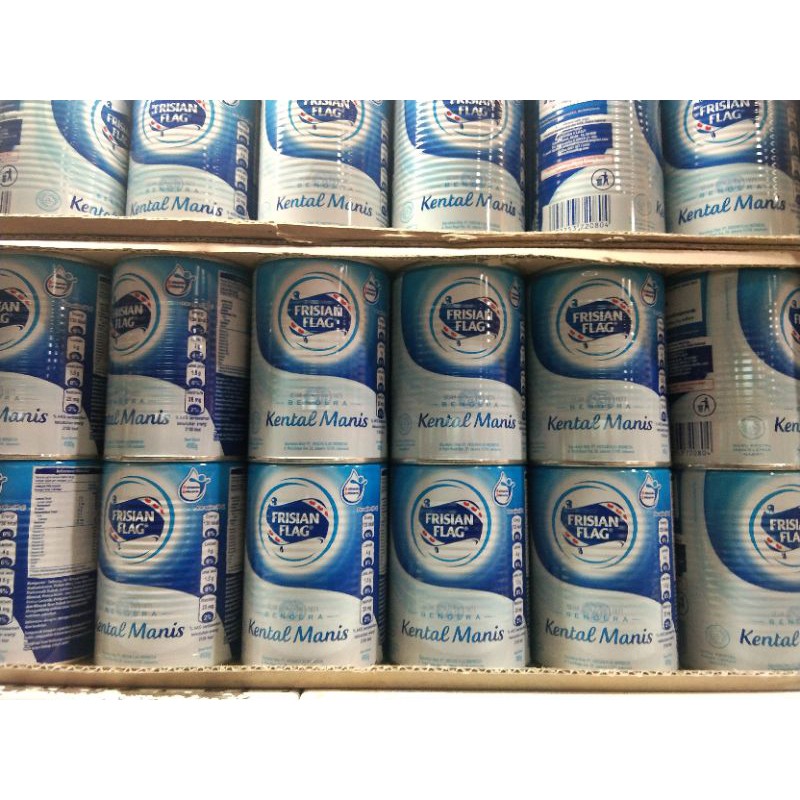 

susu kental manis frisian flag 490 gr x 12 pcs all variant