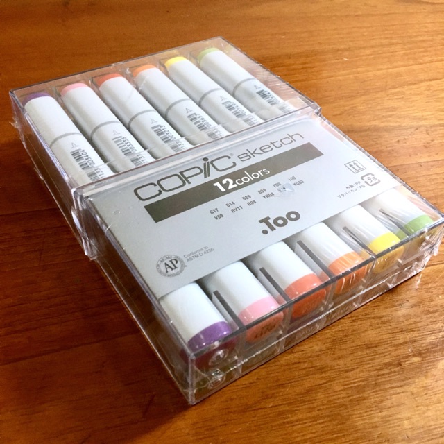 

Copic Sketch 12 Colors Basic