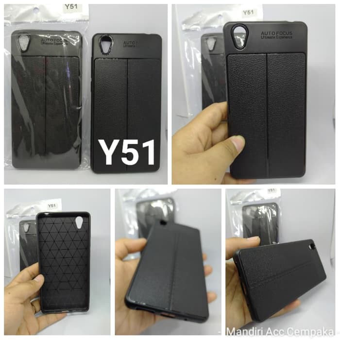 Case Vivo Y51 AutoFocus Carbon Silikonsa | Shopee Indonesia