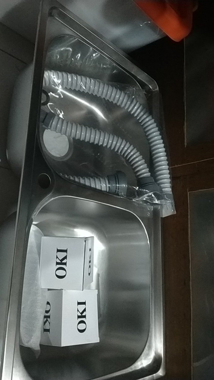 Bak Cuci Piring 2 Lubang Stainless Tebal 78x43