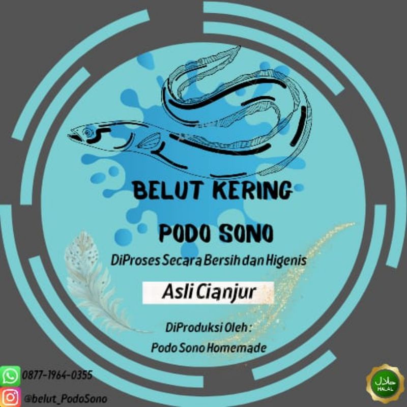 

Belut kering Per 35iket