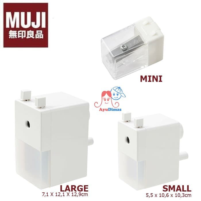 

MUJI - Pencil Sharpener - Serutan / Rautan pensil