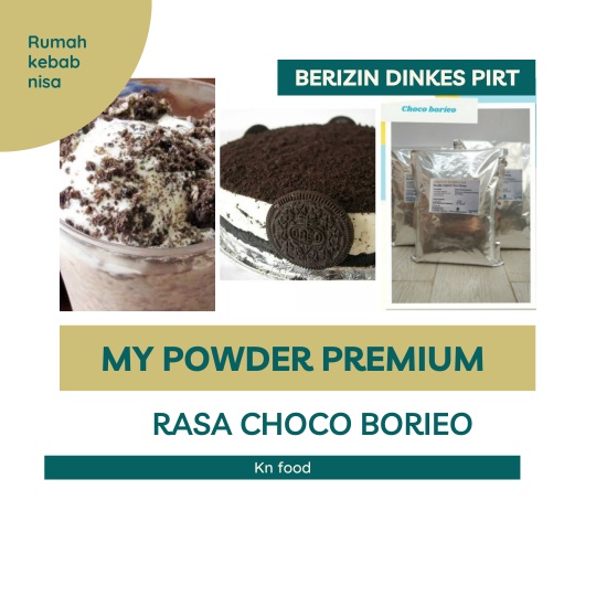 

Bubuk Minuman PREMIUM (MA) Rasa Choco Borieco / Powder Coklat Boreo 1kg