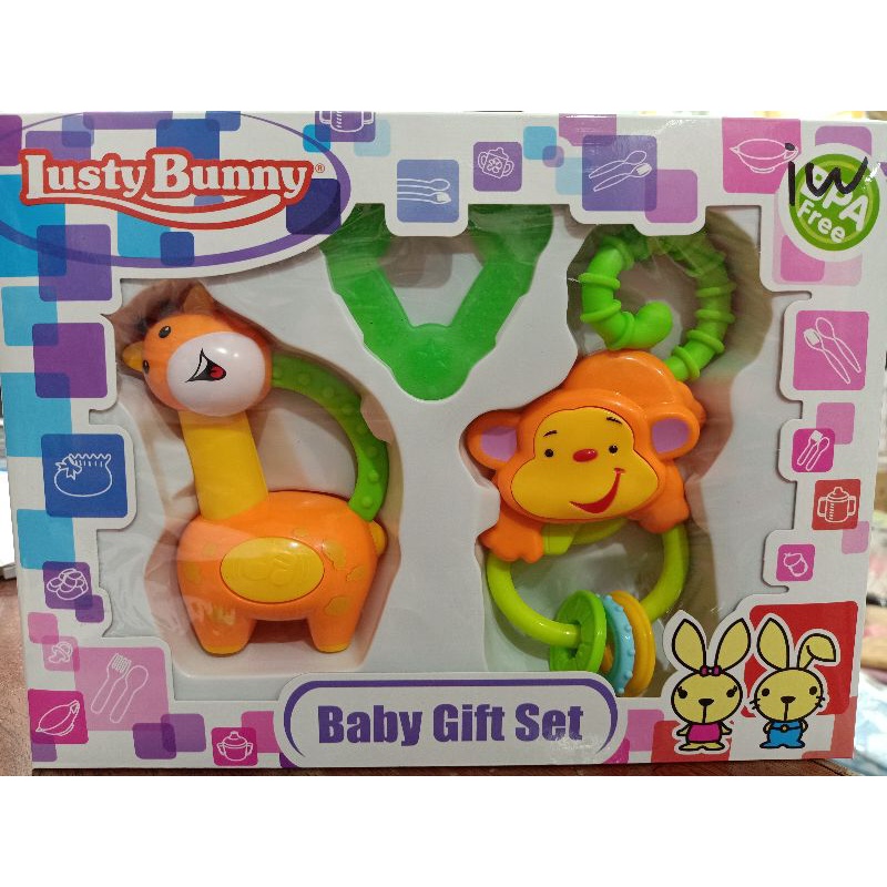 LUSTY BUNNY BABY GIFT SET || LUSTY BUNNY MAINAN ANAK