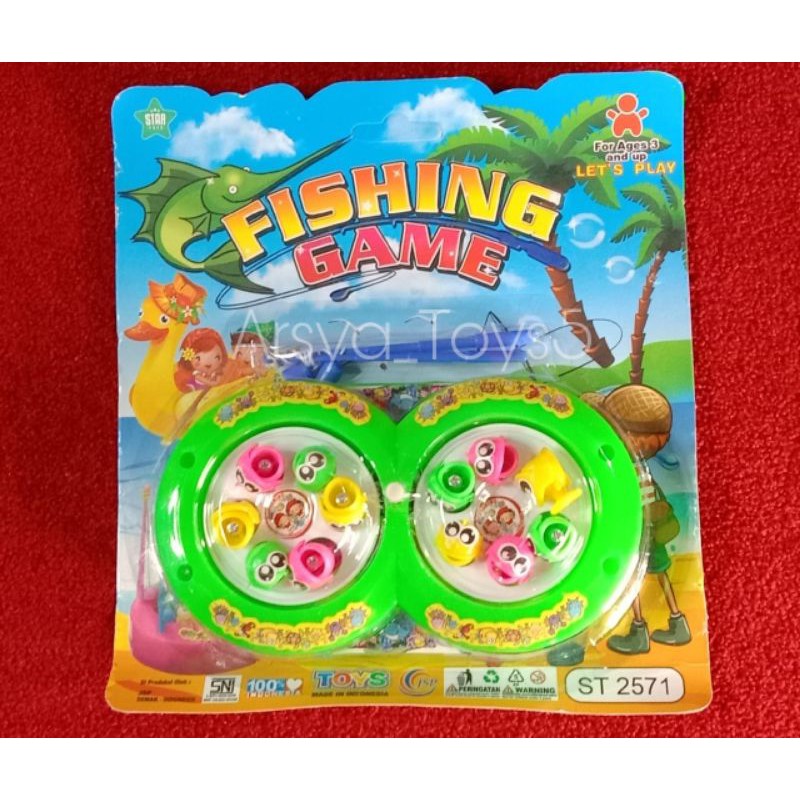 Mainan Pancingan Ikan Magnet Fishing Game ST 2571