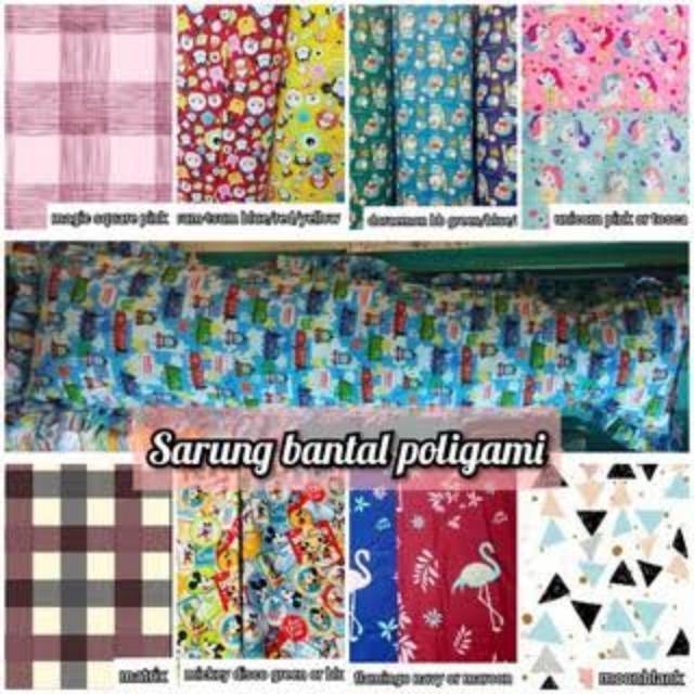 Sarung Bantal Poligami / Bantal Panjang