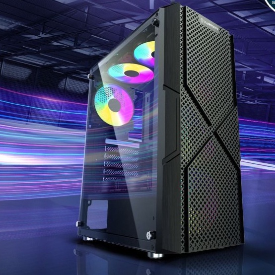 CASING GAMING VURRION BLACXBOLT NAMPOLL GAN