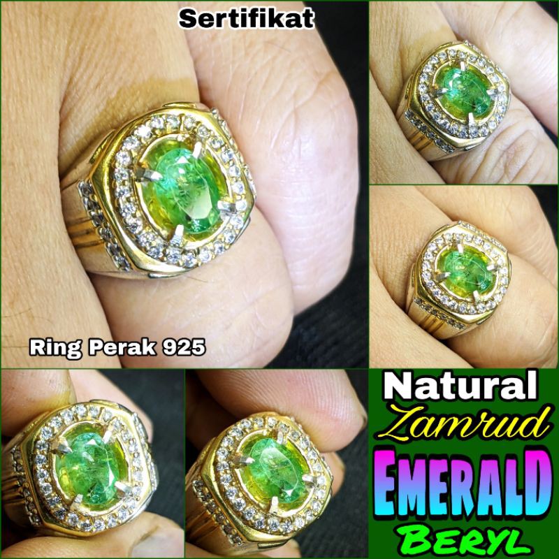 NATURAL ZAMRUD EMERALD BERYL SERTIFIKAT BKN TSAVORITE GREEN SAPPHIRE BLUE YELLOW COLOMBIA Star Ruby 