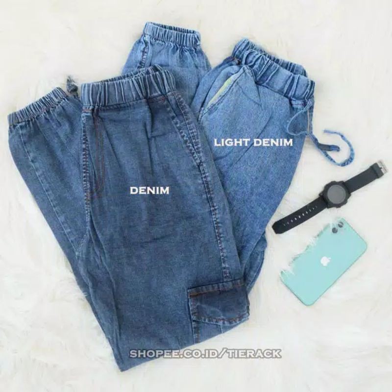 JOGER  JEANS WANITA/CELANA JOGER JEANS