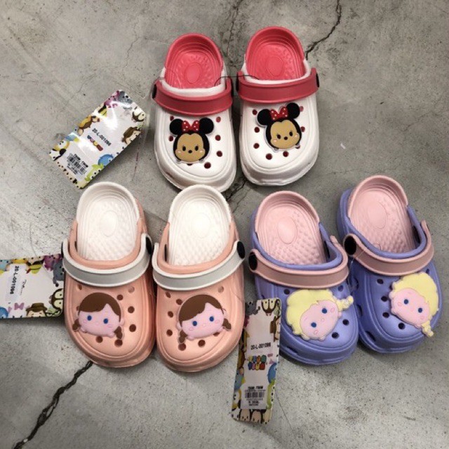 Sandal Zandilac  Slip On Baim Bakpau Anak Bayi Perempuan Cewek Disney Tsumtsum CH930034WB
