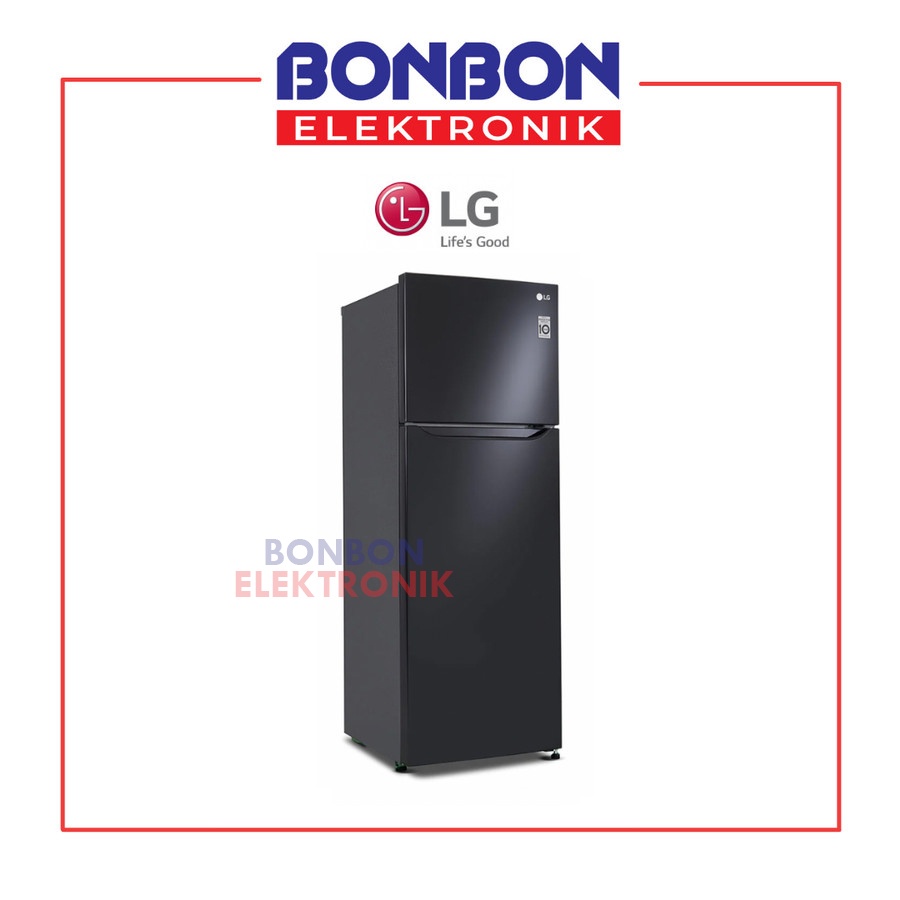 LG Kulkas 2 Pintu GN-B372SQBK / GNB 372 SQBK / GNB372SQBK