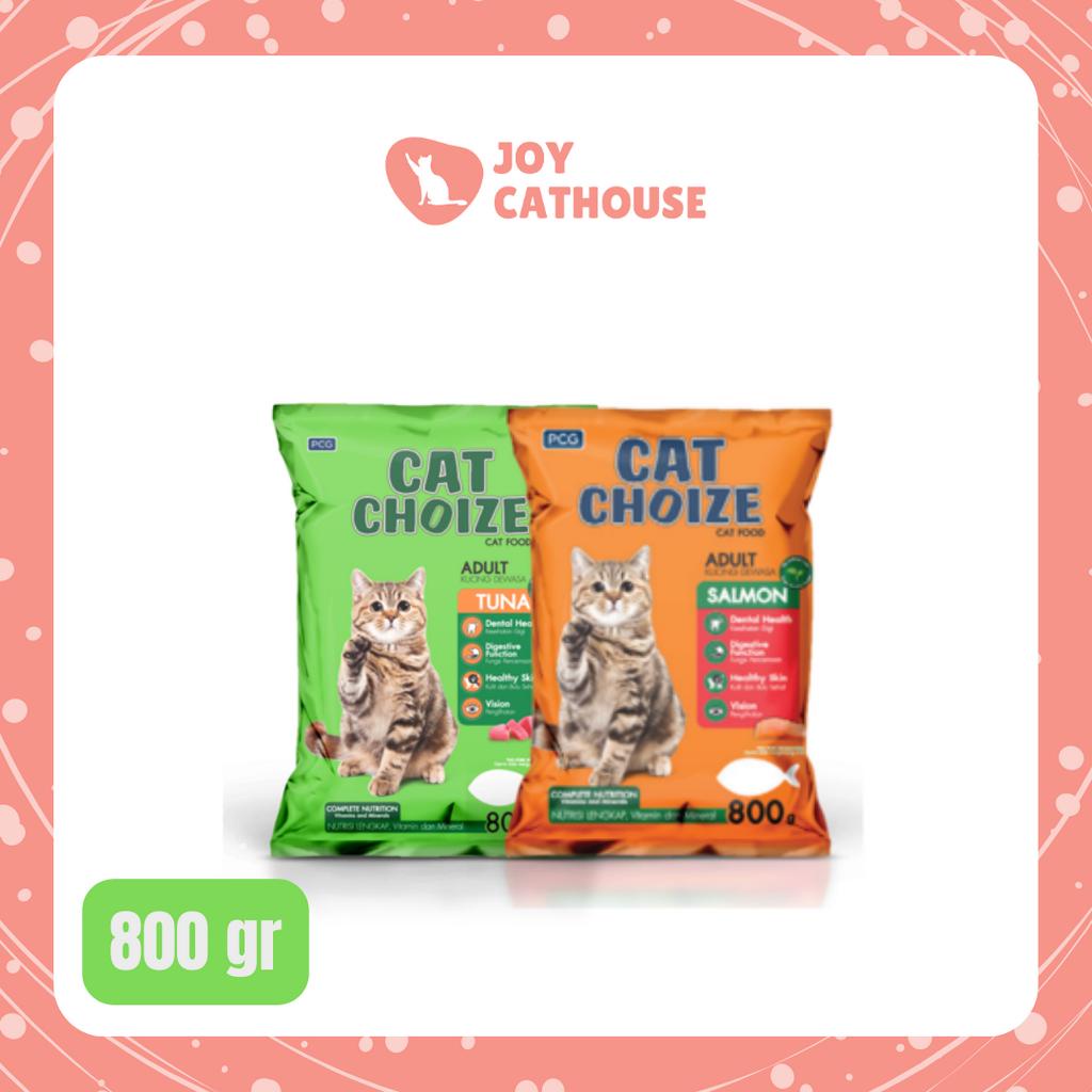 CAT CHOIZE ADULT 800GR TUNA &amp; SALMON Makanan Kucing Kering Cat Food