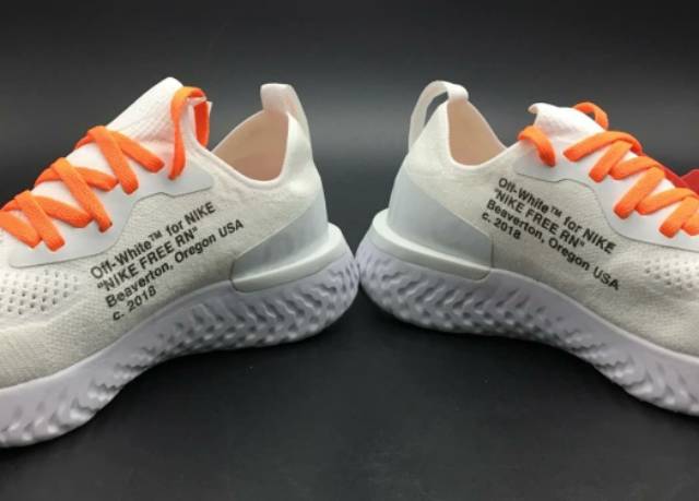 nike free rn off white