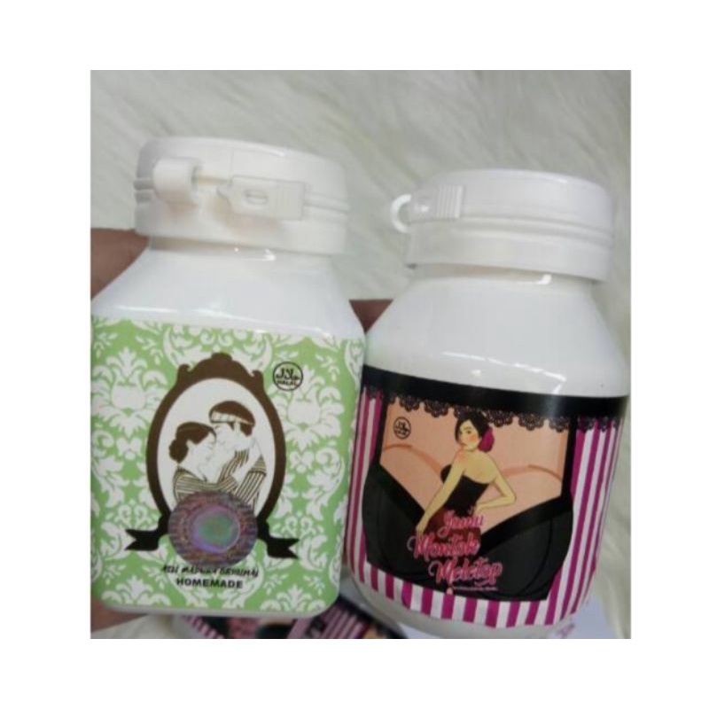 Paket sepasang jamu rahasia wanita dan jamu montok