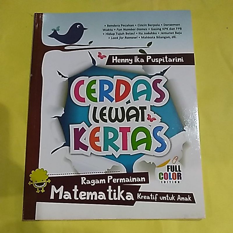 cerdas lewat kertas (RAGAM PERMAINAN MATEMATIKA KREATIF UNTUK ANAK )