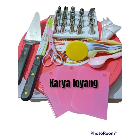 Set Dekorasi 44 Set Dekorasi Kue Ulang Tahun Set Dekor Pernikahan 44