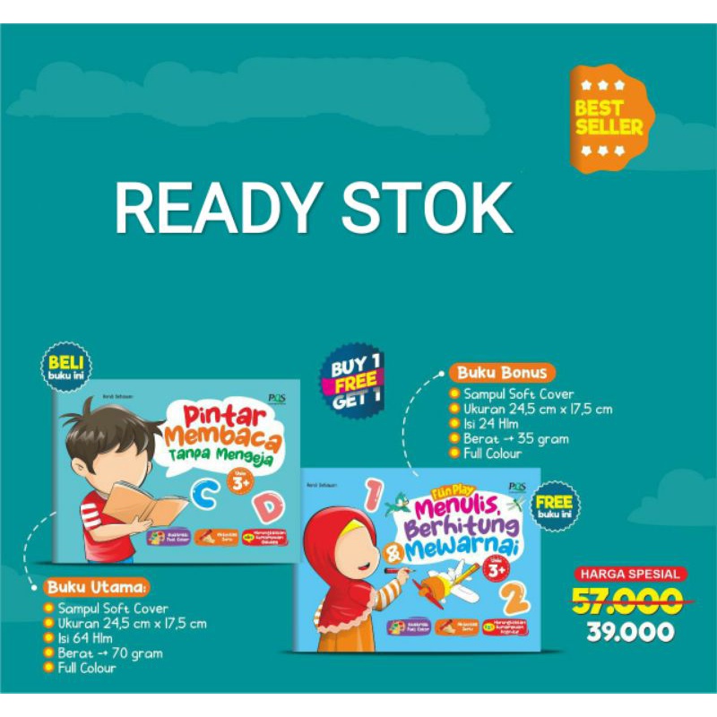 Pintar Membaca Tanpa Mengeja