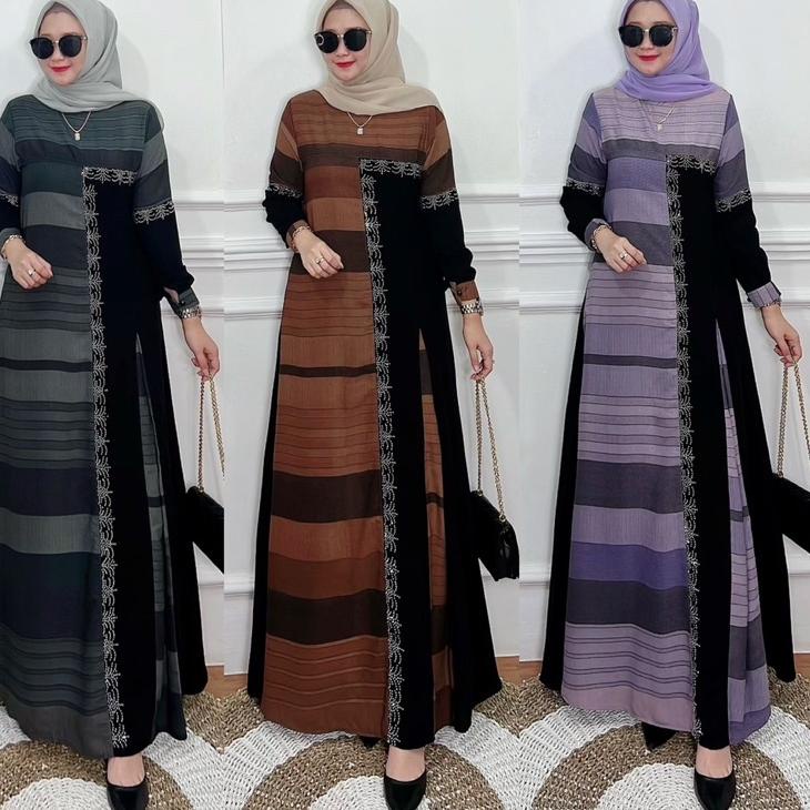 Segera Beli Gamis a / adisha terbaru / hikmat kw / gamis swarosky Dijamin Oke