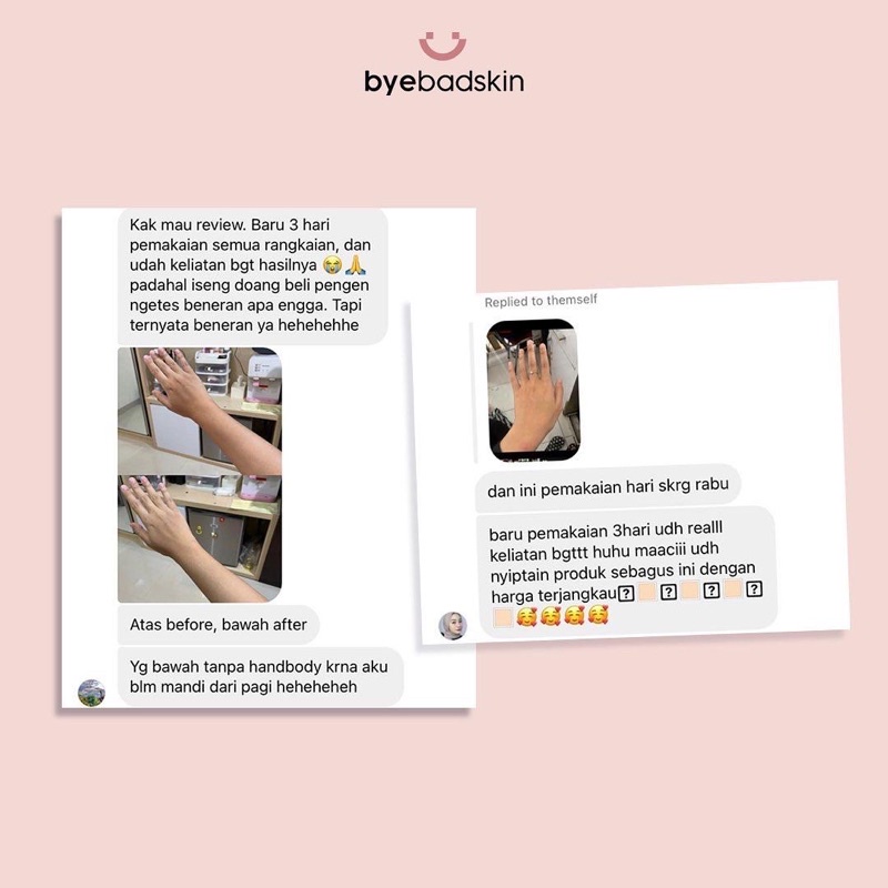 Byebadskin Paket Lengkap