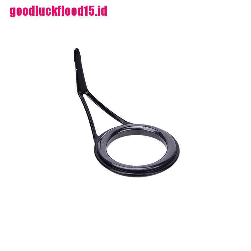 (LUCKID) 8pcs Ring Guide Joran Pancing 8 Ukuran Untuk Reparasi