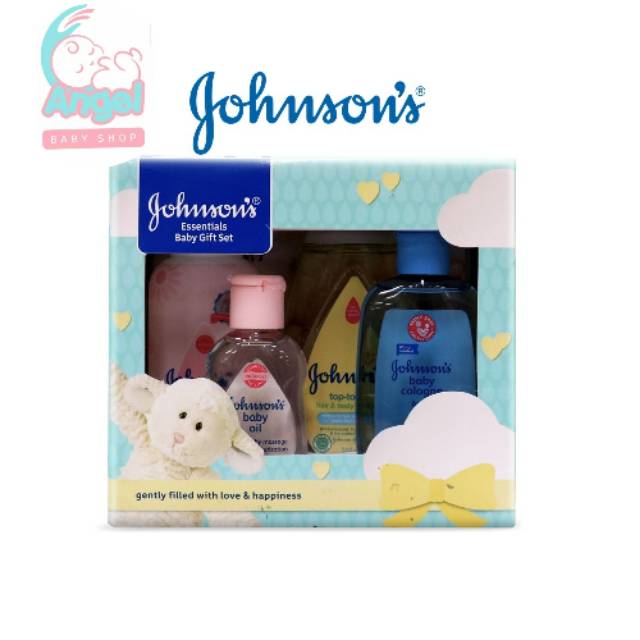 JOHNSON'S Essentials Baby Gift Set KOTAK KECIL