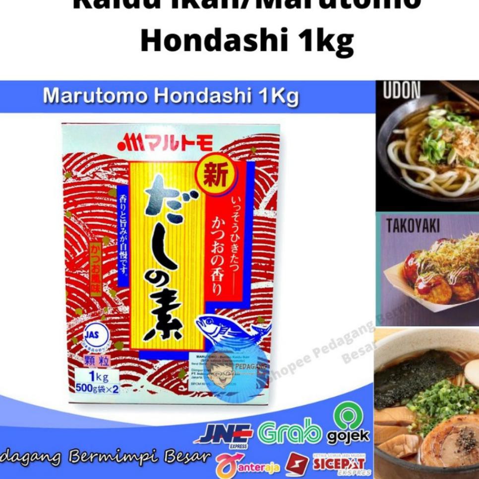 

4.4 Promo Brand Marutomo Hondashi 1Kg | Kaldu Ikan