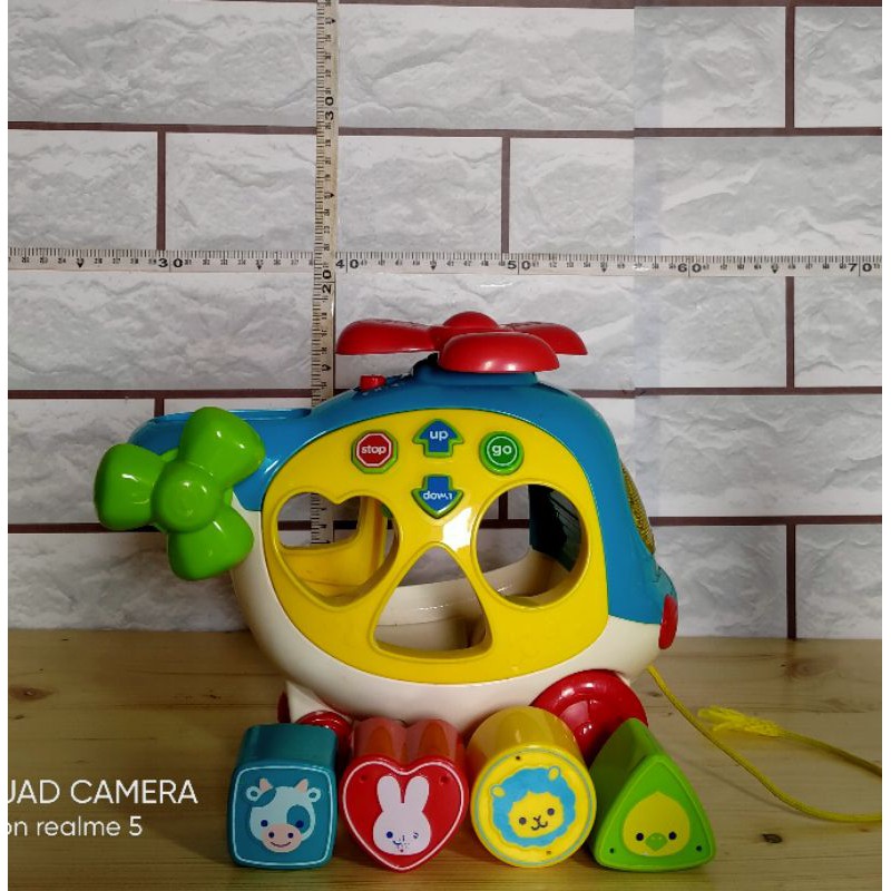 Preloved Vtech sort & Go Helicopter