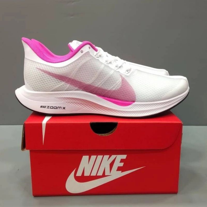 Nike Zoom Pegasus 35 White Pink Premium Original