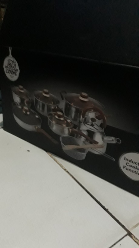 Promo Paket Panci Set Free Knife Set & Kitchen Tools