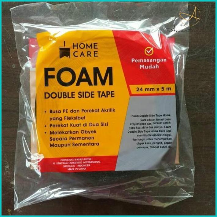 

Promo Double Foam Tape Home Care 24Mm X 5M / Bukan 3M Di Malang Baqul