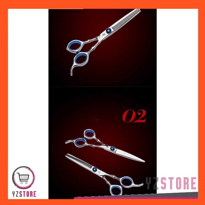 Gunting Set Potong Pangkas Cukur Rambut Salon Barbershop Profesional YZ11