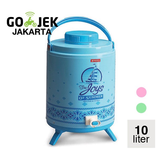 Drink Jar 10 Liter Milano Lion Star Bukan Arizona Tempat Ember Kran Termos Air Minum Panas Dingin Pl